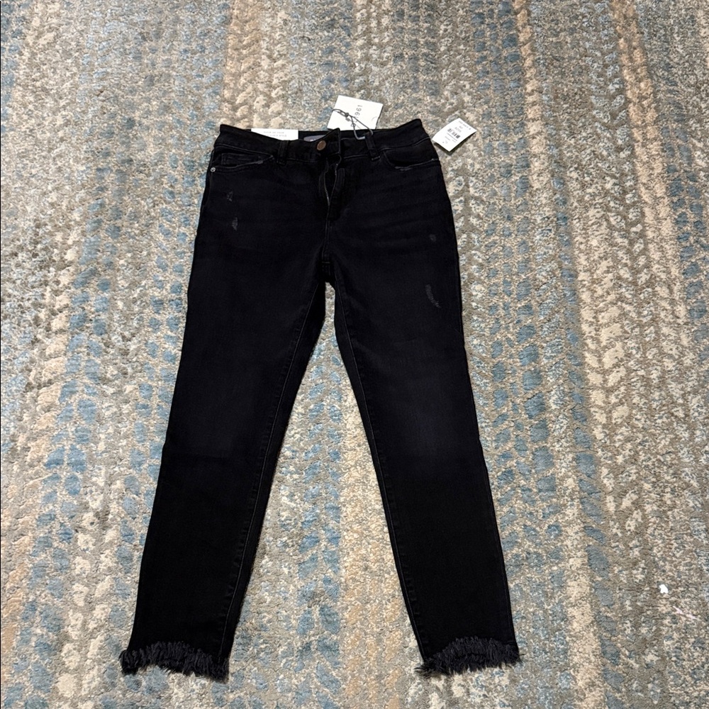 DL1961 Black Cropped Women's Jeans
